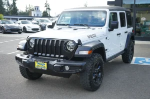 2022 Jeep Wrangler Unlimited Willys stock 260412MC photo 9