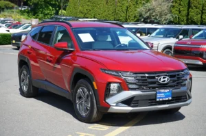 2025 Hyundai TUCSON HYBRID Blue stock 16765HS photo 3