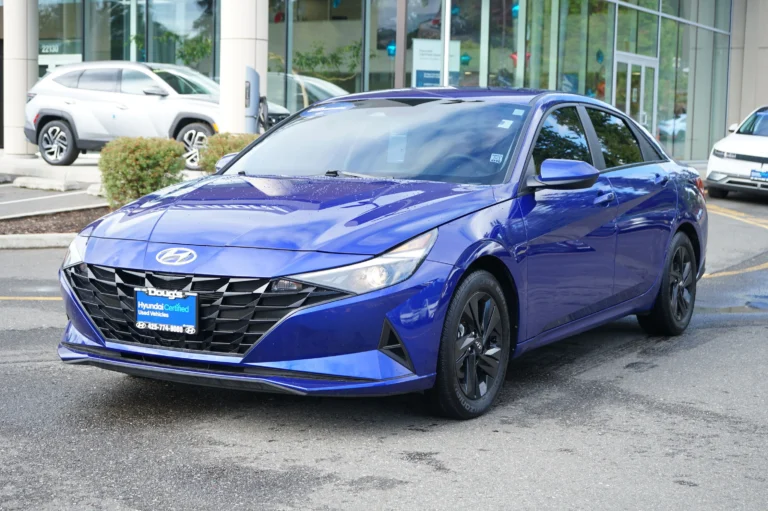 2023 Hyundai ELANTRA HYBRID Blue
