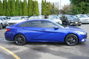 Used 2023 Hyundai ELANTRA HYBRID Blue for sale in Lynnwood, WA — photo 5