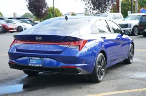 Used 2023 Hyundai ELANTRA HYBRID Blue for sale in Lynnwood, WA — photo 6