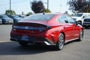 Used 2026 Hyundai SONATA HYBRID Blue for sale in Lynnwood, WA — photo 5